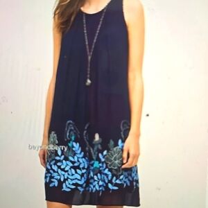 Anthropologie Not So Sirious Embroidered Dress…12